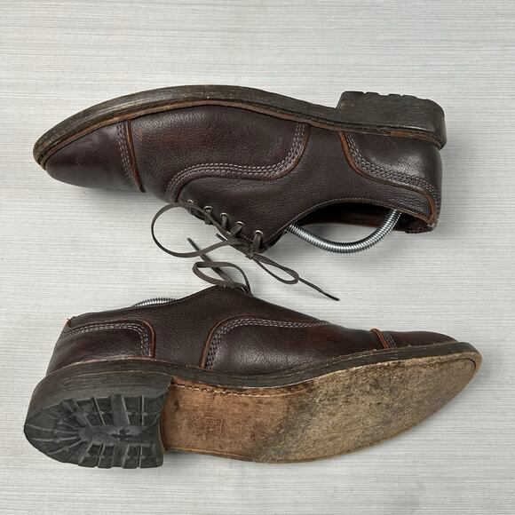 Allen Edmonds Overlord Men’s Size 11 Cap Toe Brown Kudo Leather Dress Shoes main image 6